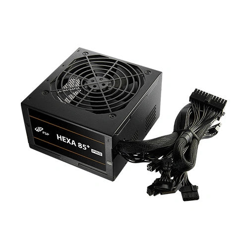 FSP Hexa 85 Plus Pro Bronze 550 Watt ATX 3.1 SMPS – Model HEXA-85-PLUS-PRO-550W – TechCure India