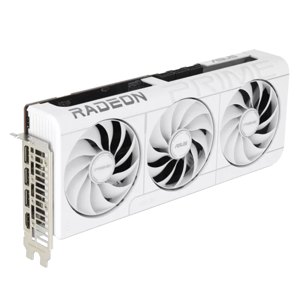 ASUS PRIME Radeon RX 9070 XT OC White Edition 16GB AMD Graphic Card – TechCure India
