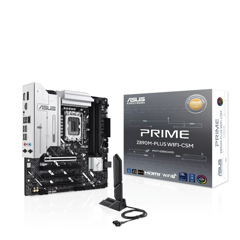 ASUS Prime Z890M Plus Wifi CSM DDR5 Intel Motherboard
