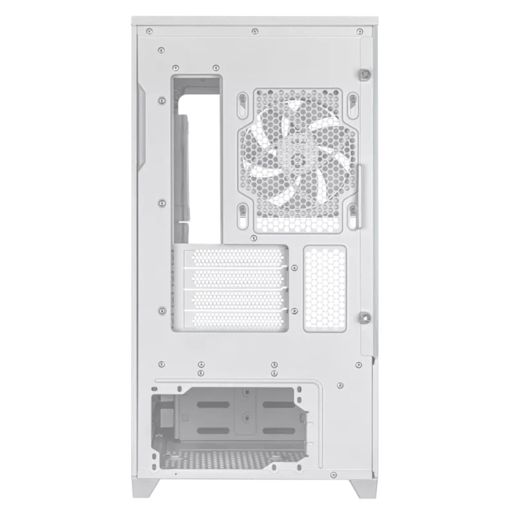 ASUS Prime AP202 ARGB MATX Mid Tower Cabinet ( White ) – TechCure India