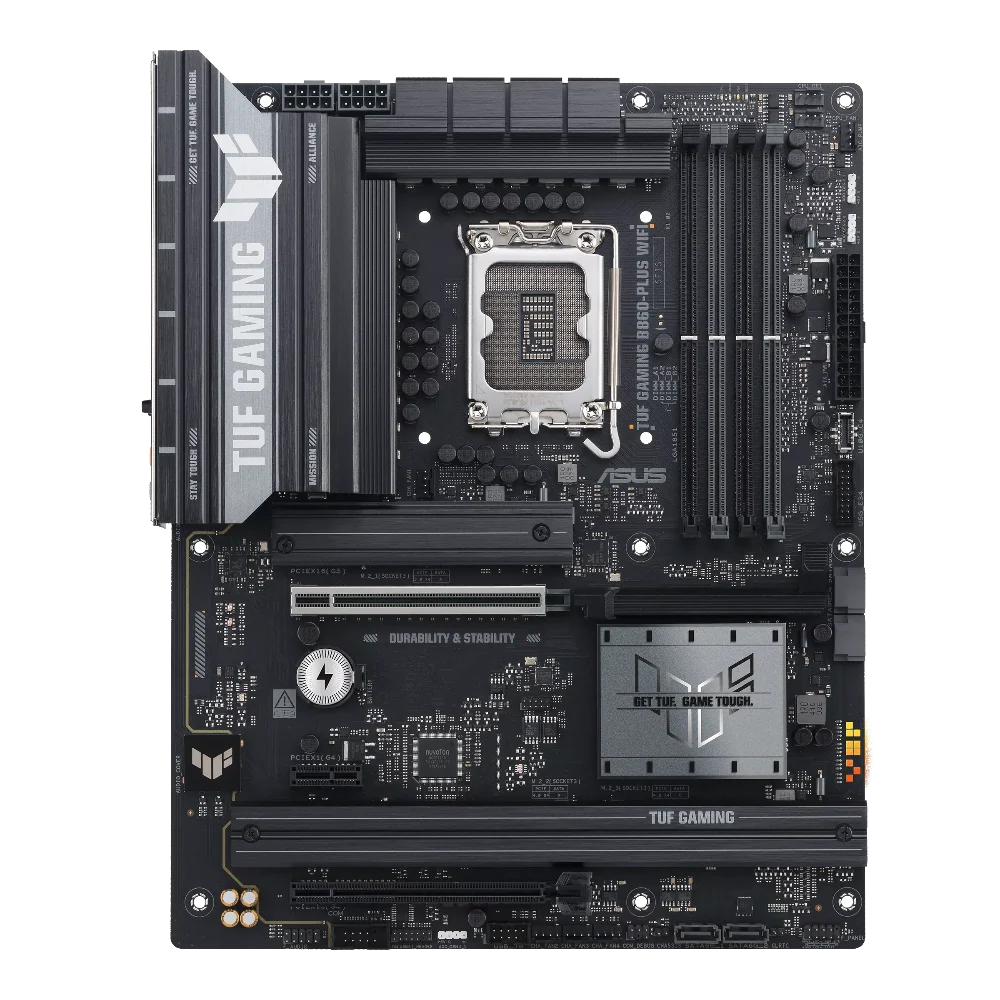 ASUS TUF GAMING B860-Plus Wifi7 DDR5 Intel Motherboard – TechCure India