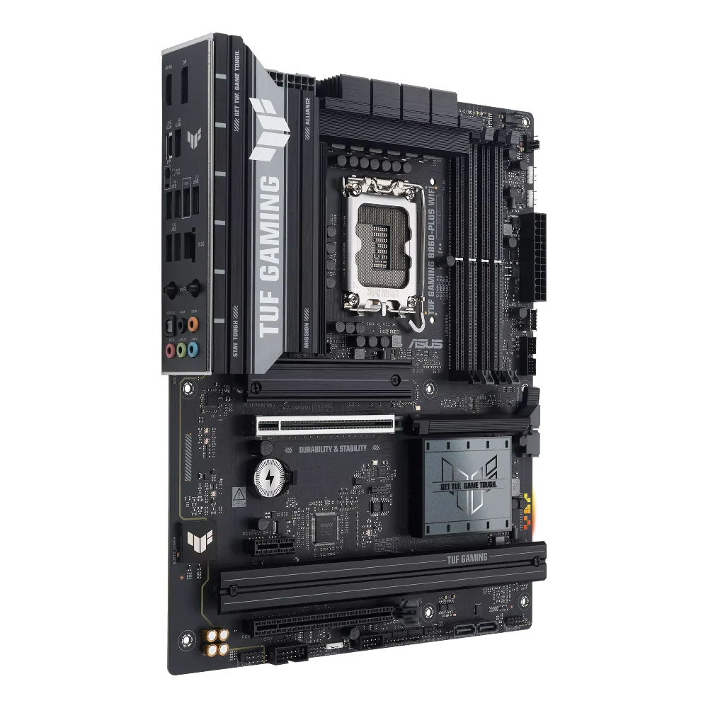 ASUS TUF GAMING B860-Plus Wifi7 DDR5 Intel Motherboard – TechCure India