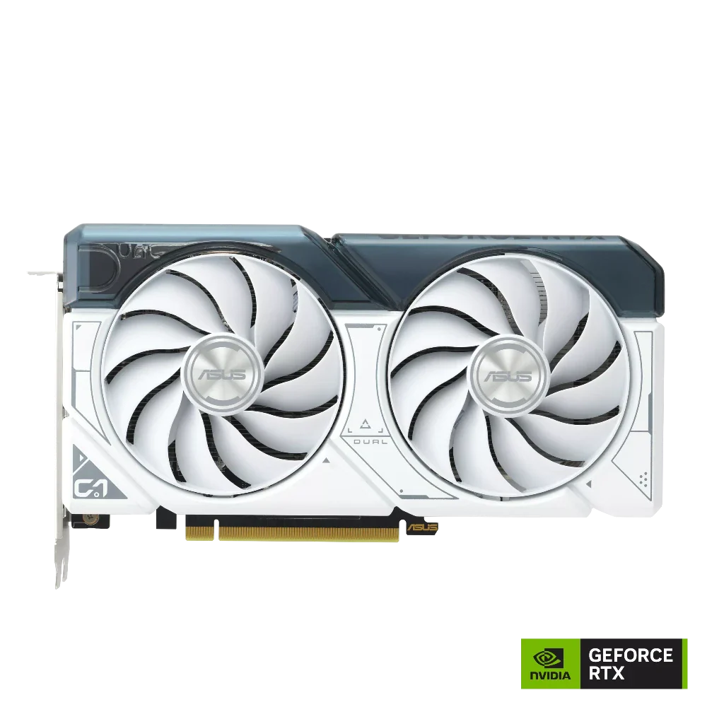 ASUS Dual GeForce RTX 4060 OC Edition White 8GB Nvidia Graphic Card - 2