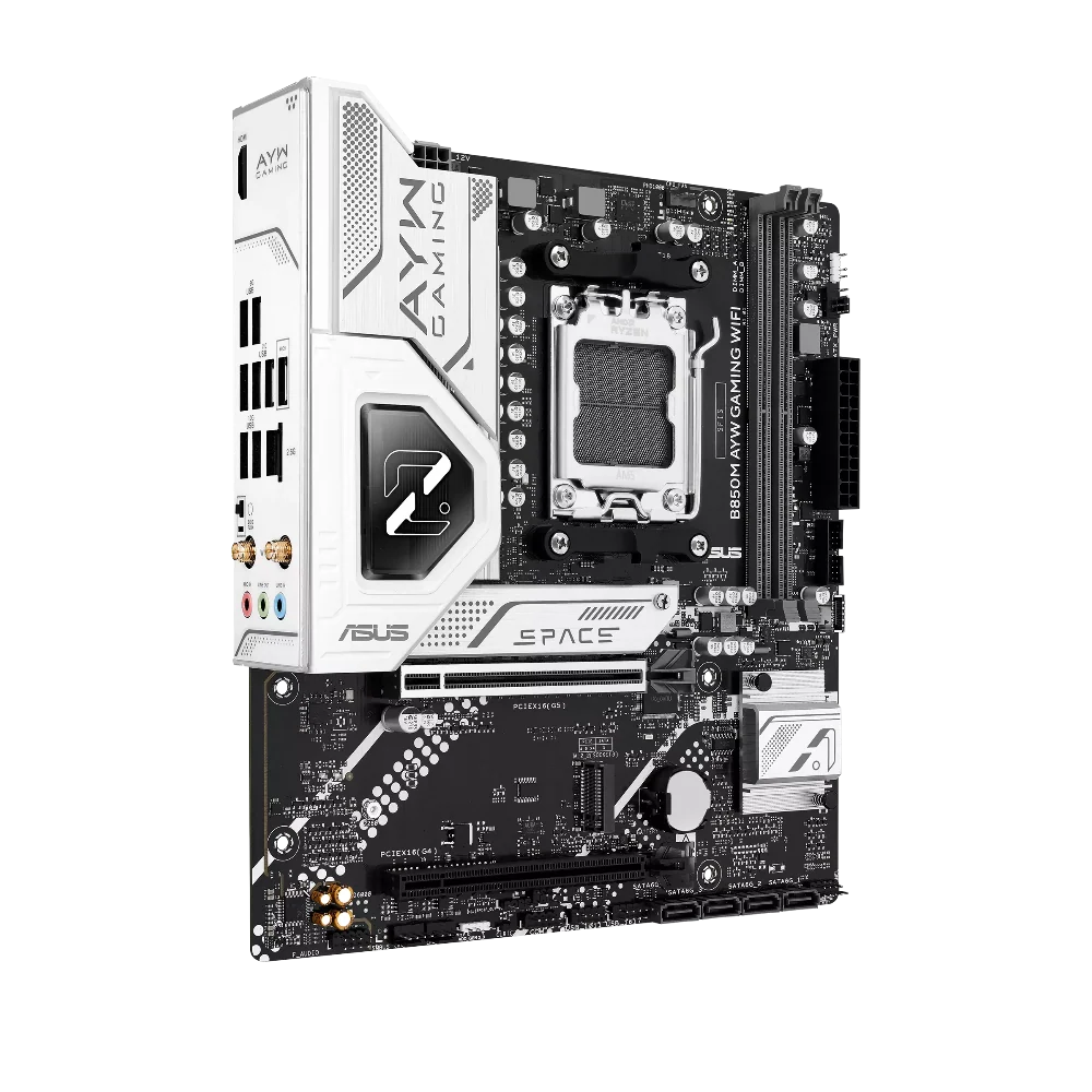 ASUS B850M AYW Gaming Wifi6 DDR5 AMD Motherboard – TechCure India