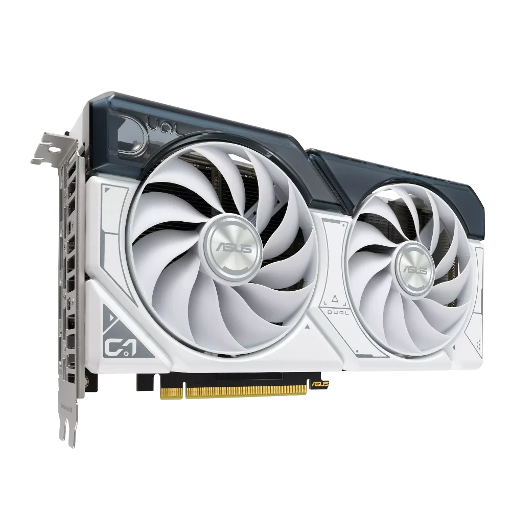 ASUS Dual GeForce RTX 4060 OC Edition White 8GB Nvidia Graphic Card - 5