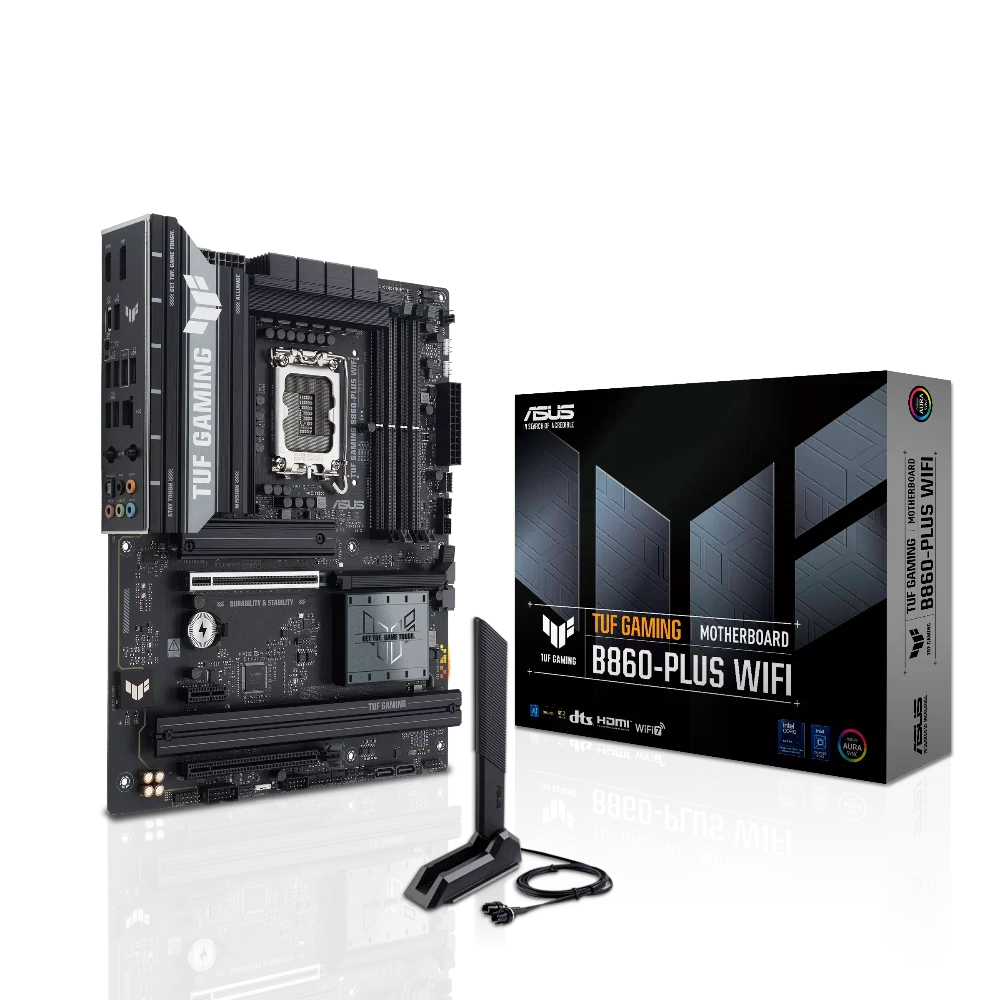ASUS TUF GAMING B860-Plus Wifi7 DDR5 Intel Motherboard – TechCure India