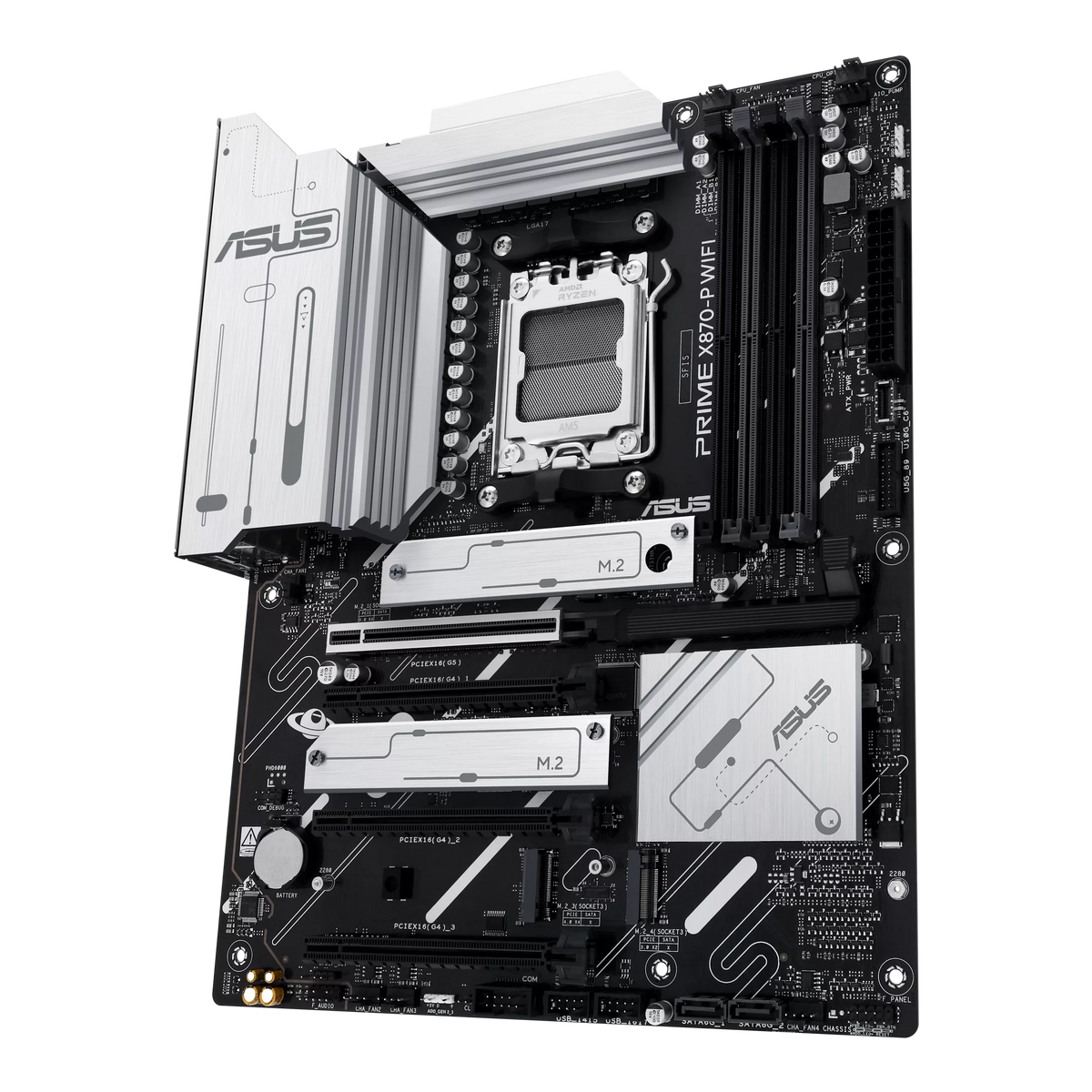 ASUS PRIME X870-P WIFI-CSM MOTHERBOARD – TechCure India