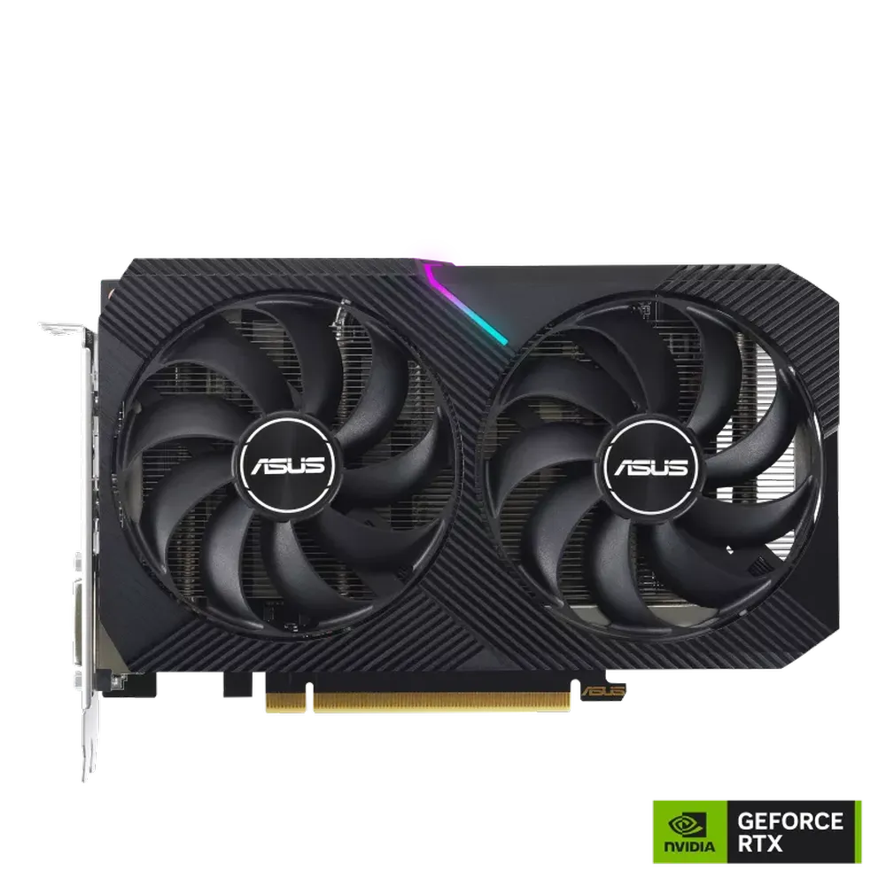 ASUS Dual GeForce RTX 3050 V2 OC Edition 8GB Nvidia Graphic Card - 2
