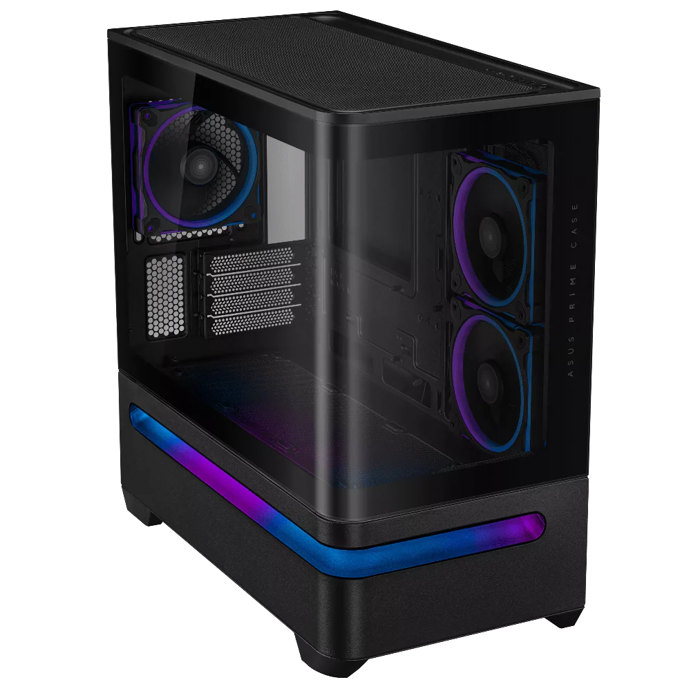 ASUS Prime AP202 ARGB MATX Mid Tower Cabinet ( Black ) - 2
