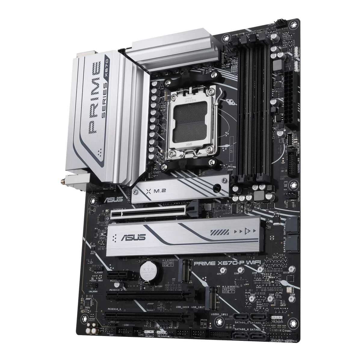 ASUS PRIME X670-P WIFI CSM MOTHERBOARD – TechCure India