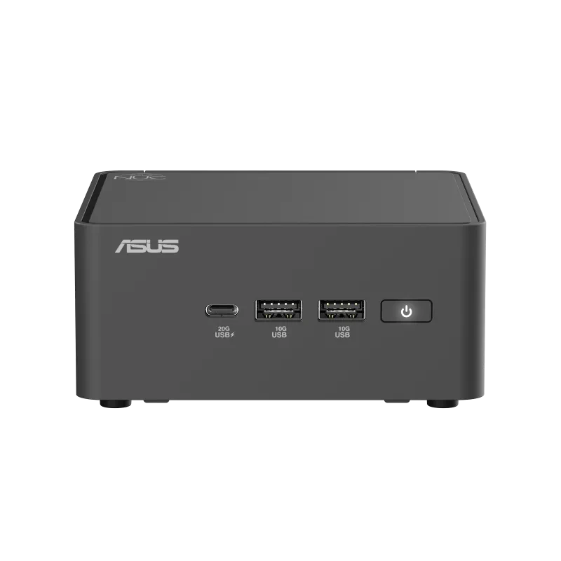 ASUS NUC 15 Pro AI-Enabled Mini PC with Intel Core Ultra 5 225H NUC15CRH Black – TechCure India