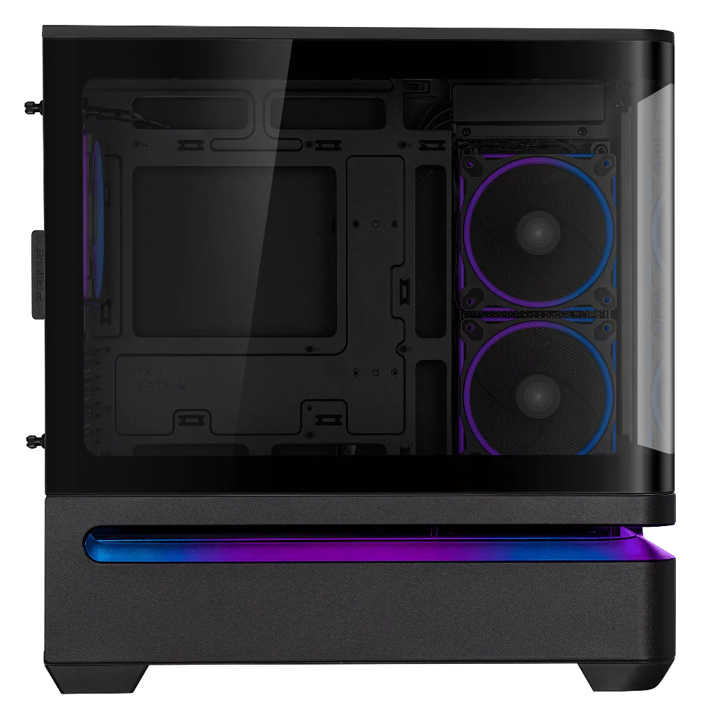 ASUS Prime AP202 ARGB MATX Mid Tower Cabinet ( Black ) - 3