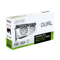 ASUS Dual GeForce RTX 4070 Super White OC 12GB Gaming Nvidia Graphic Card