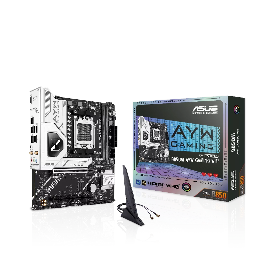 ASUS B850M AYW Gaming Wifi6 DDR5 AMD Motherboard – TechCure India