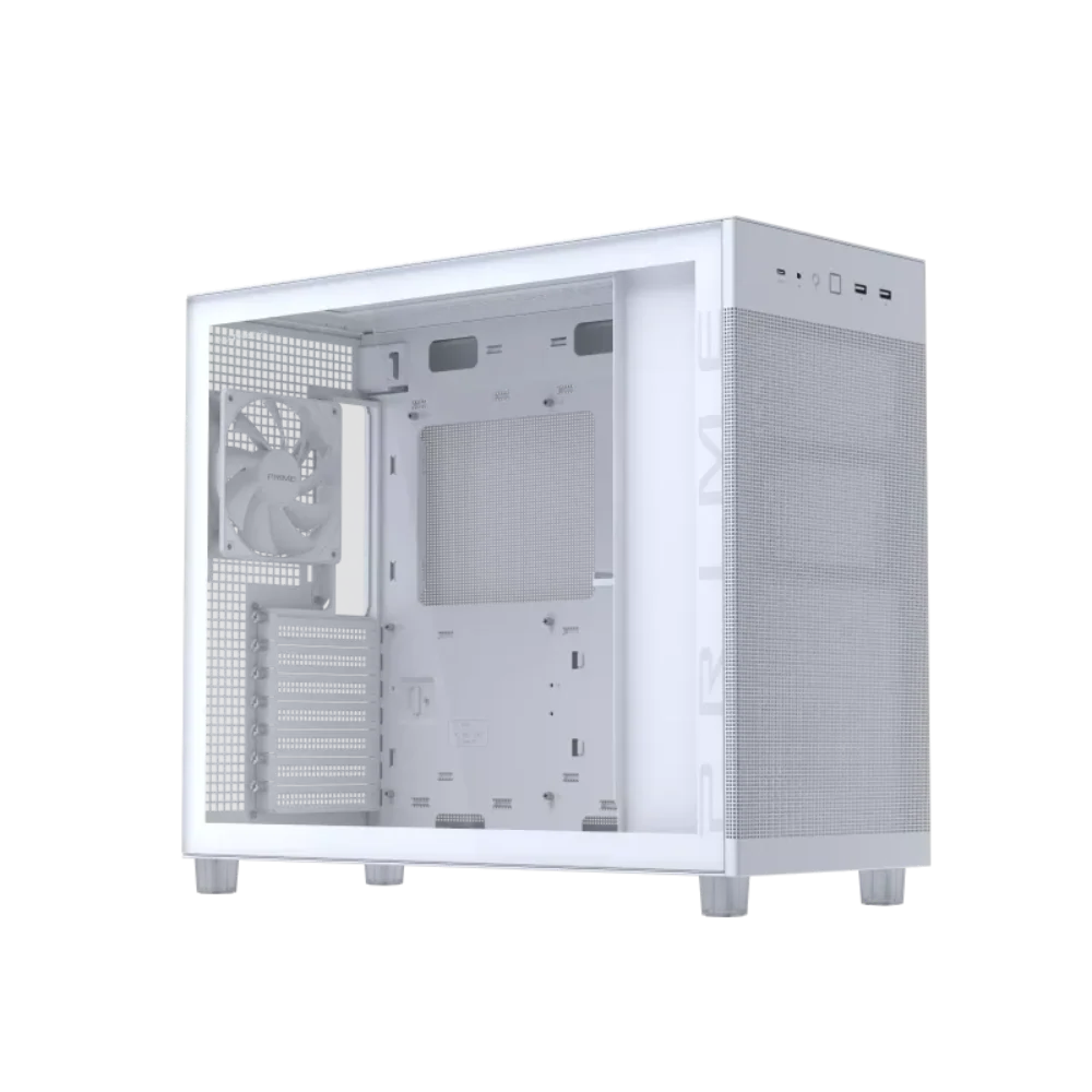 ASUS Prime AP303 ATX Mid Tower Cabinet ( White ) – TechCure India