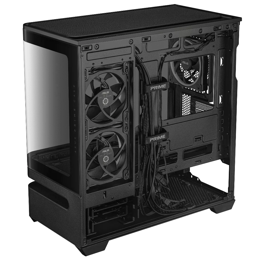 ASUS Prime AP202 ARGB MATX Mid Tower Cabinet ( Black ) - 6