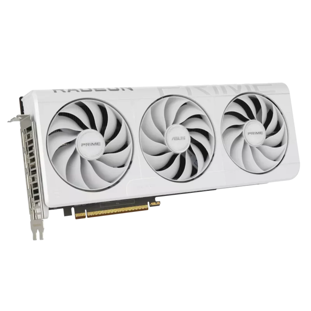 ASUS PRIME Radeon RX 9070 XT OC White Edition 16GB AMD Graphic Card – TechCure India