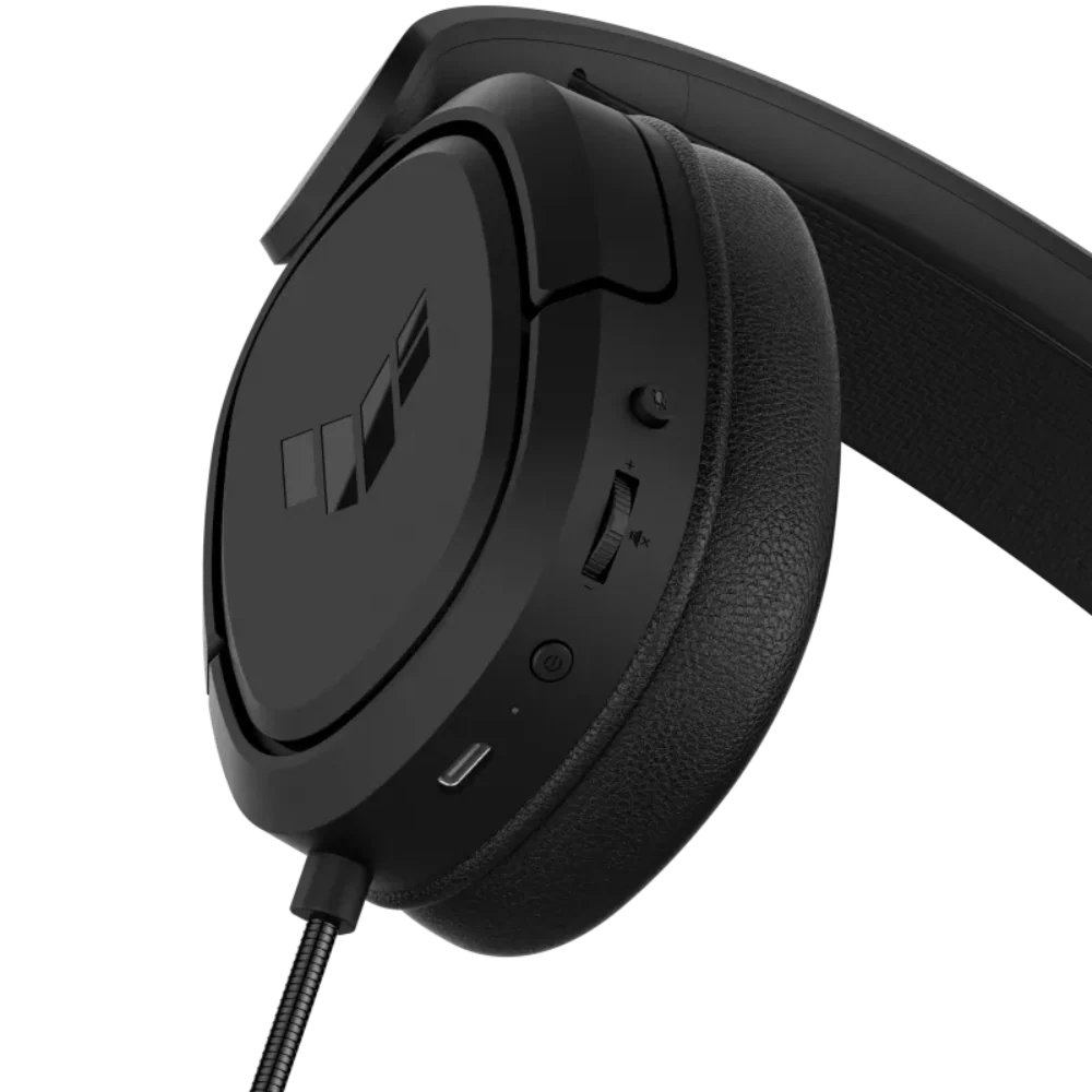 ASUS TUF Gaming H1 2.4 GHz Wireless+Bluetooth Gaming Headphone ( Black ) ( PC / Mac / PS / Nintendo Switch ) ( TUF Gaming H1 Wireless ) – TechCure India