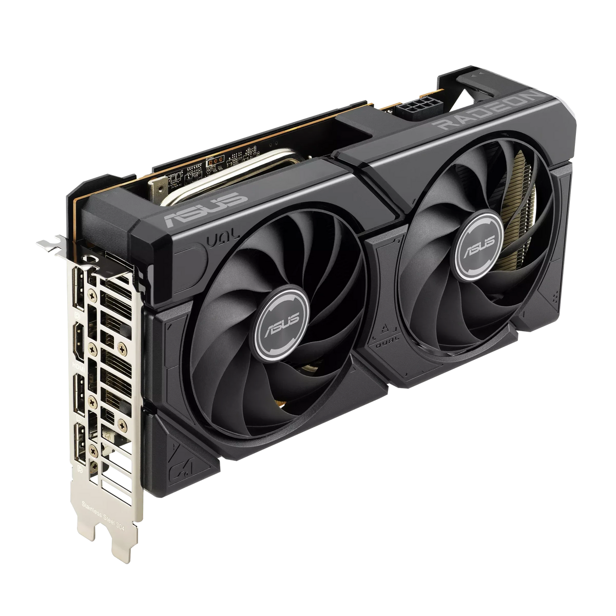 ASUS DUAL RX 7600 EVO OC 8GB GDDR6 GRAPHICS CARD – TechCure India