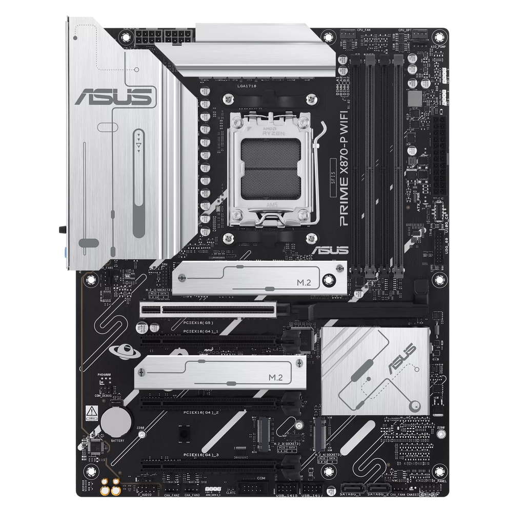 ASUS PRIME X870-P WIFI-CSM MOTHERBOARD – TechCure India
