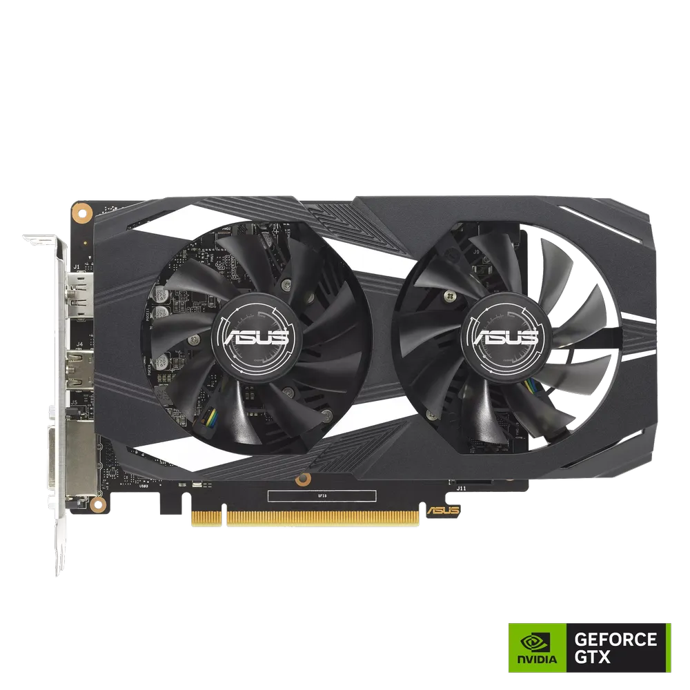 ASUS Dual GeForce GTX 1650 P V2 Gaming OC Edition 4GB Nvidia Graphic Card - 4