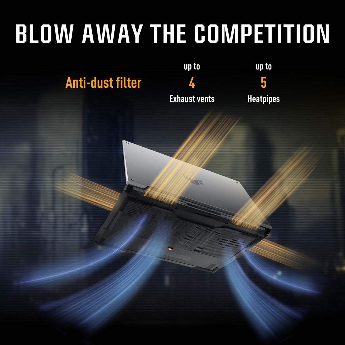 ASUS TUF GAMING F16 FX677VU-RL055WS [CORE5-210H/16GB/512GB SSD/WIN11 HOME+MS24/16.0"/6GB-RTX4050 GRAPHICS/1 YEAR(S)/GREY] – TechCure India