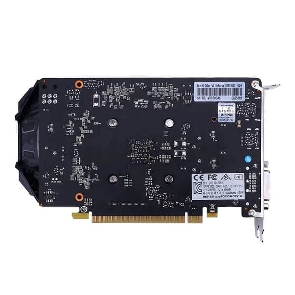 COLORFUL GTX 1050 Ti 4G-V 4GB Nvidia Graphic Card - 5