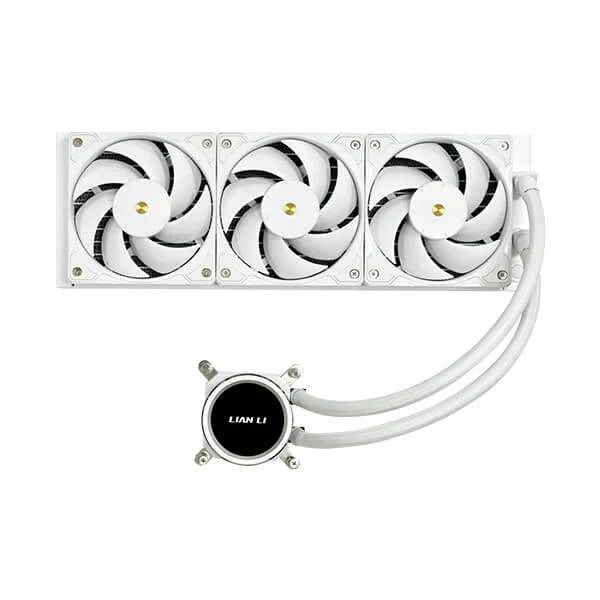 LIAN LI Galahad II Trinity Performance 360mm CPU Liquid Cooler (White) - 2