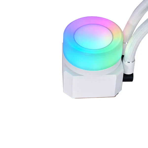 LIAN LI Galahad II Trinity Performance 360mm CPU Liquid Cooler (White) - 6