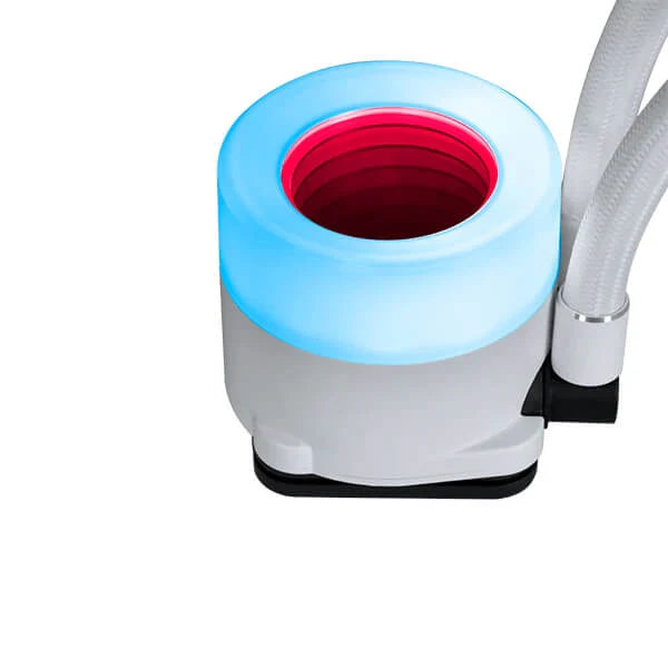 LIAN LI Galahad ll Trinity ARGB 240mm CPU Liquid Cooler (White) - 6