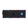 LIAN LI Uni Fan TL120mm LCD Wireless ARGB Cabinet Fan (Black) (Triple Pack)