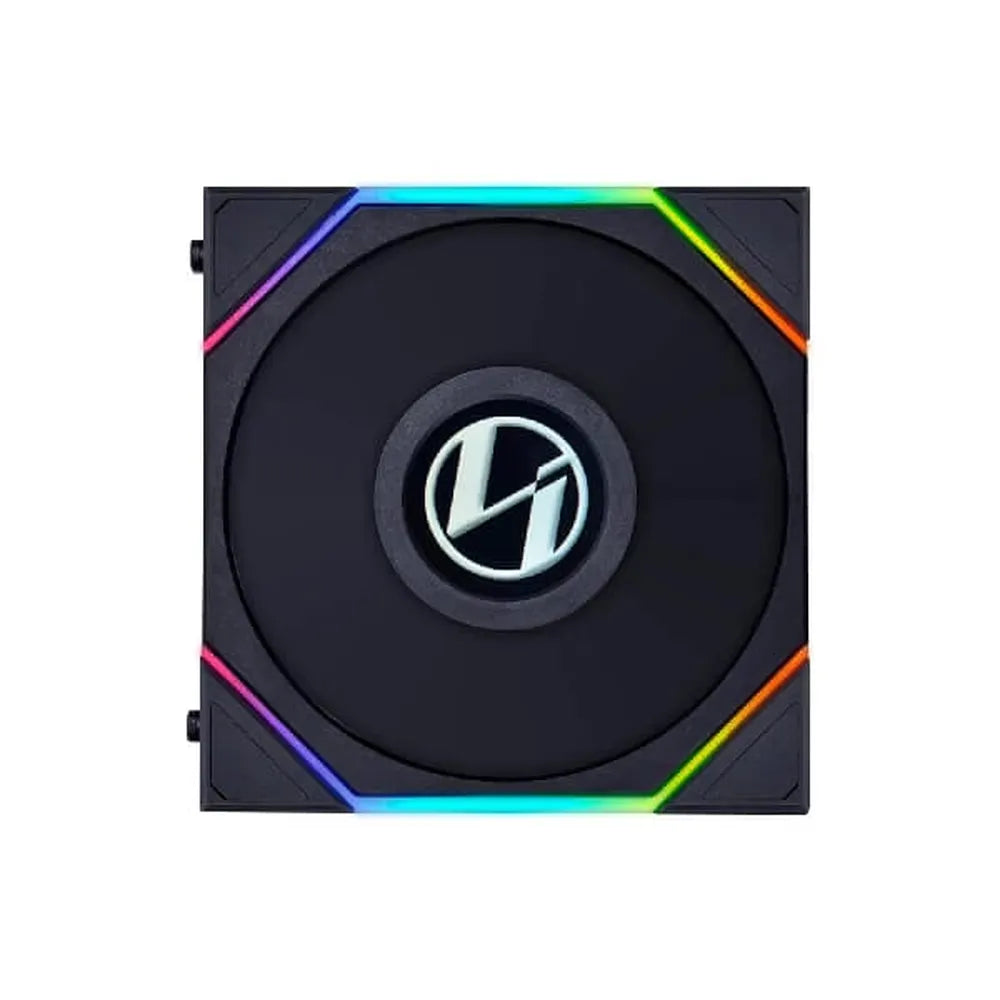 LIAN LI TL 120mm LCD Fan (Triple Pack) Black - 3