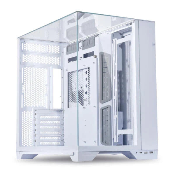 LIAN LI O11 Vision EATX Mid Tower Cabinet (White) - 5