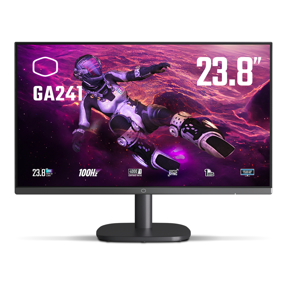 COOLER MASTER GA241 24 Inch FHD 100Hz 1MS Gaming Monitor – TechCure India
