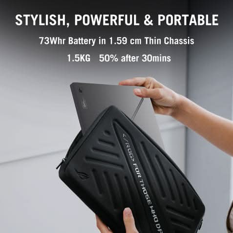 ASUS ROG Zephyrus G14 GA403GM-SY132WS, AMD Ryzen AI 9 465, 32GB RAM, 2TB SSD, RTX 5060 GPU, 14 inch 3K resolution, Windows 11 Home, Microsoft Office Home 2024, Microsoft 365 Basic, Gaming Laptop, 1 Year(s) Warranty, GREY – TechCure India