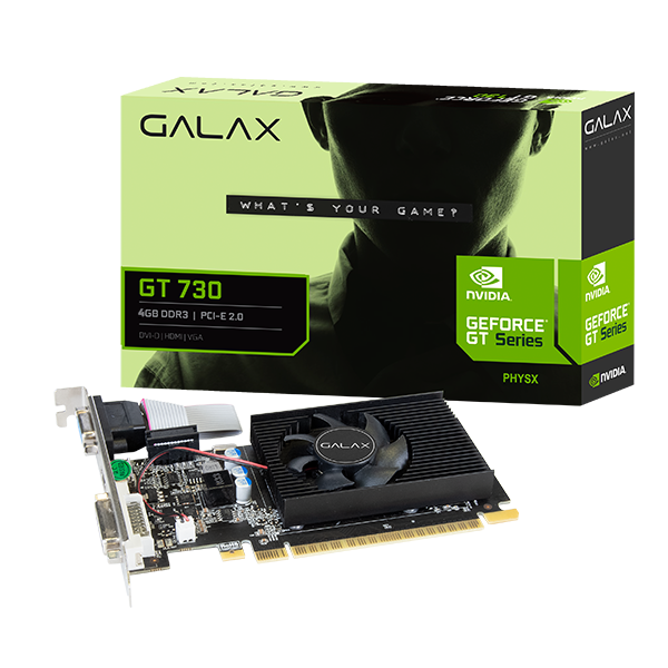 GALAX GeForce GT 730 4GB DDR3 Graphics Card – TechCure India
