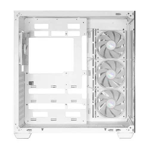 GALAX HOF Allsynq ARGB White ATX Mid Tower Case with 7 preinstall ARGB Fans – TechCure India