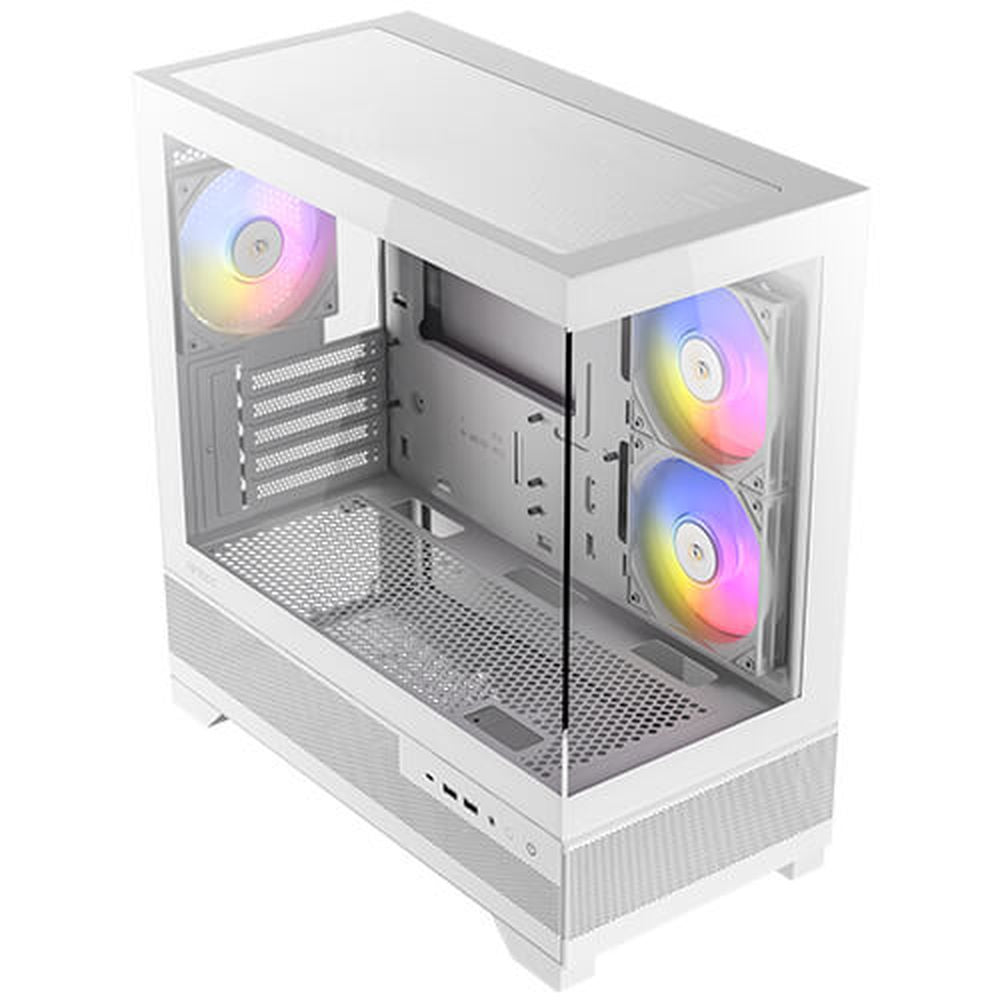 ANTEC CX500M RGB MATX Mini Tower Cabinet (White) - 2