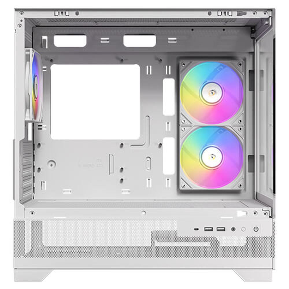 ANTEC CX500M RGB MATX Mini Tower Cabinet (White) - 6