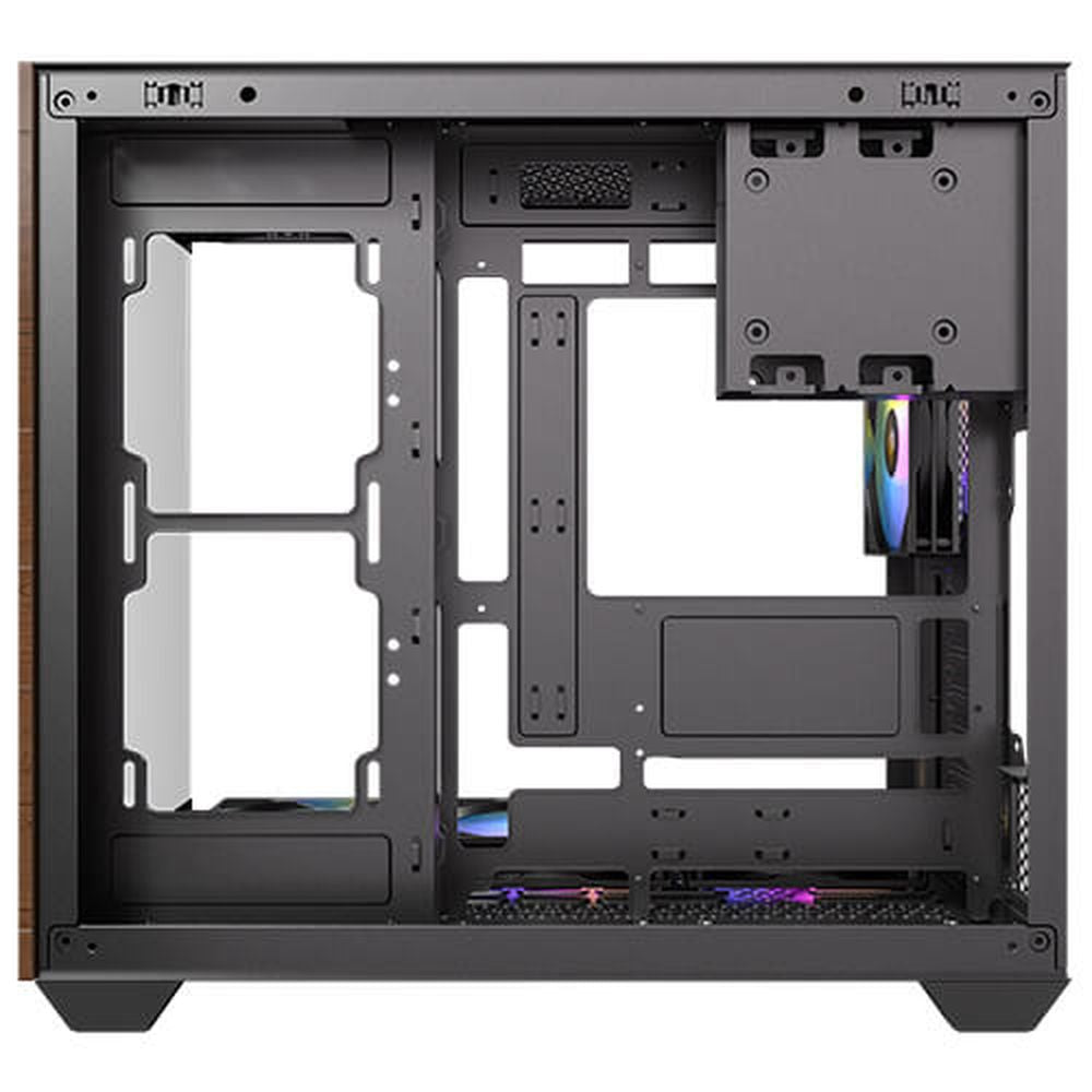 ANTEC CX800 Wood ARGB ATX Mid Tower Cabinet (Black) - 4