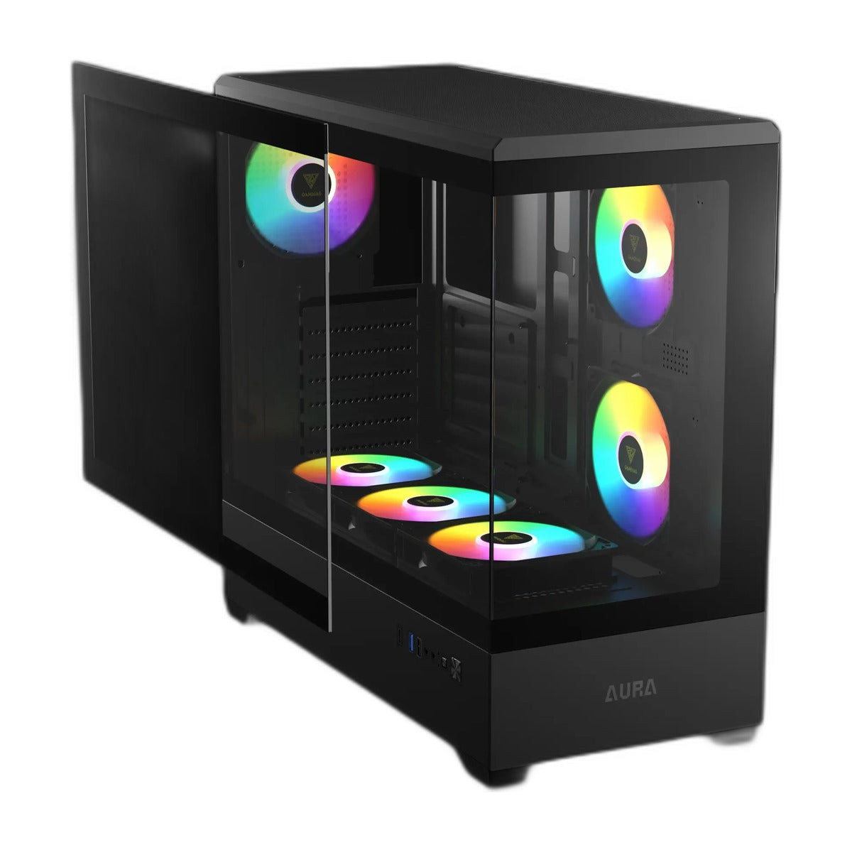 Gamdias Aura GC106 ARGB ATX Mid Tower Cabinet (AURA-GC106) – photo 4 – TechCure India