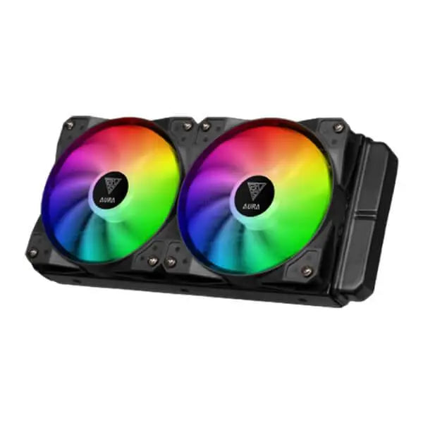 Gamdias Aura GL240 Rgb Cpu Liquid Cooler (Black) (AURA-GL240-RGB-BLACK) – TechCure India
