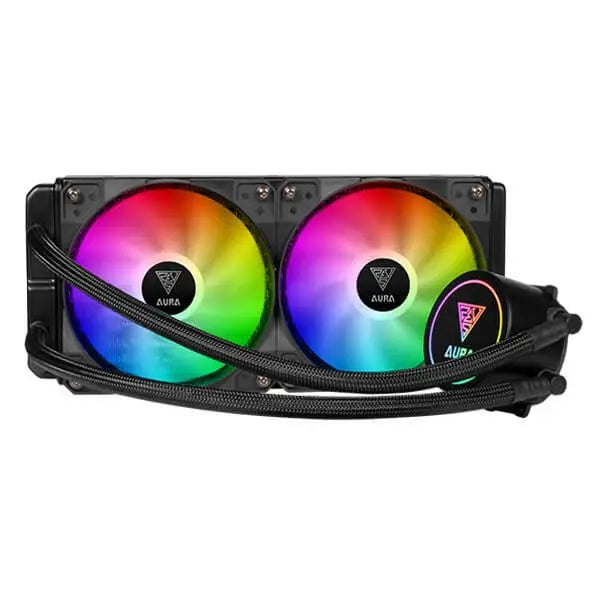 Gamdias Aura GL240 Rgb Cpu Liquid Cooler (Black) (AURA-GL240-RGB-BLACK) – TechCure India