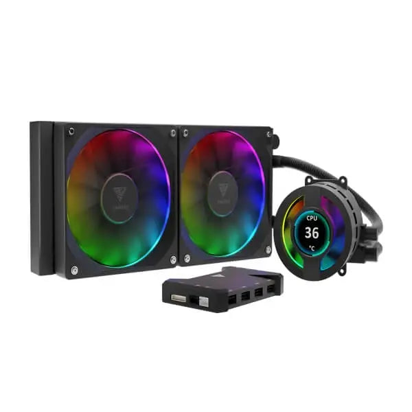 Gamdias Chione P3-240U Argb 240mm Cpu Liquid Cooler – TechCure India