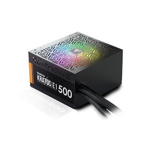 GAMDIAS KRATOS E1 500W ARGB Non Modular ATX 2.0 Power Supply – TechCure India