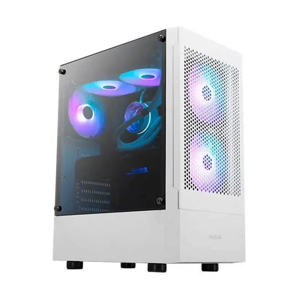 Gamdias Talos E3 Mesh Argb Atx Mid Tower Cabinet (White) (TALOS-E3-MESH-WH) – TechCure India