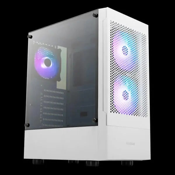 Gamdias Talos E3 Mesh Argb Atx Mid Tower Cabinet (White) (TALOS-E3-MESH-WH) – TechCure India