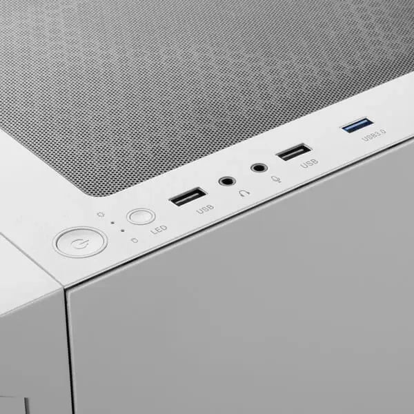 Gamdias Talos E3 Mesh Argb Atx Mid Tower Cabinet (White) (TALOS-E3-MESH-WH) – TechCure India