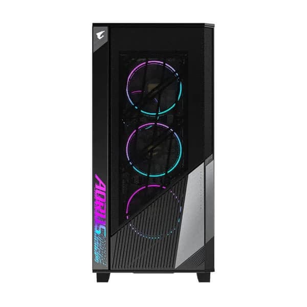 GIGABYTE Aorus C500 Glass ARGB EATX Full Tower Cabinet (Black) - 3
