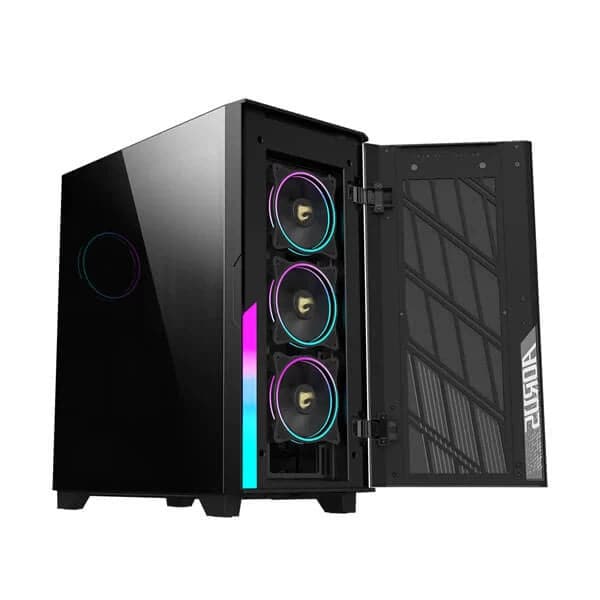 GIGABYTE Aorus C500 Glass ARGB EATX Full Tower Cabinet (Black) - 2